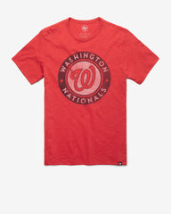 WASHINGTON NATIONALS GRIT '47 SCRUM TEE RESCUE RED