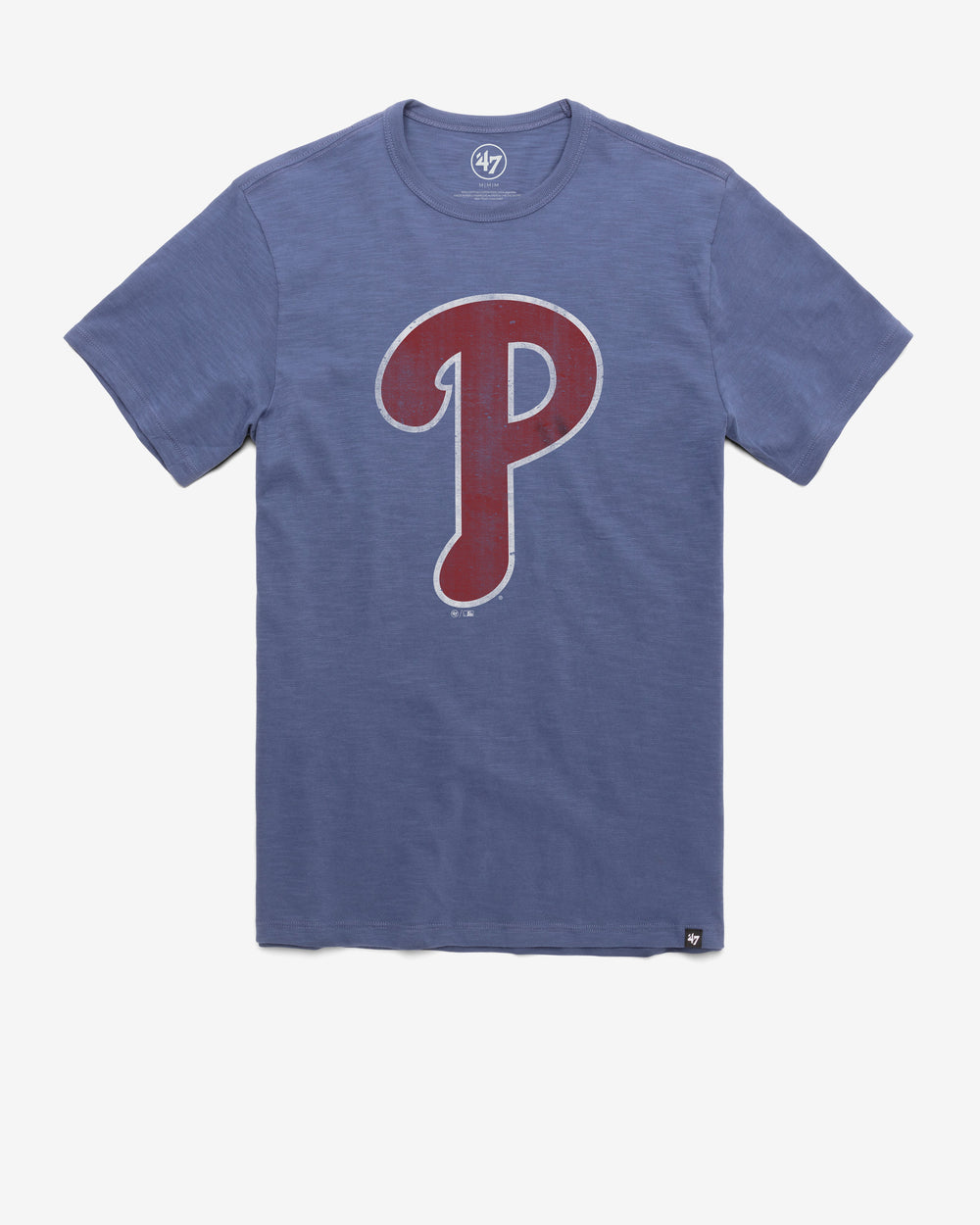 PHILADELPHIA PHILLIES GRIT '47 SCRUM TEE BLEACHER BLUE