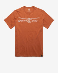 TEXAS LONGHORNS VINTAGE GRIT '47 SCRUM TEE BURNT ORANGE