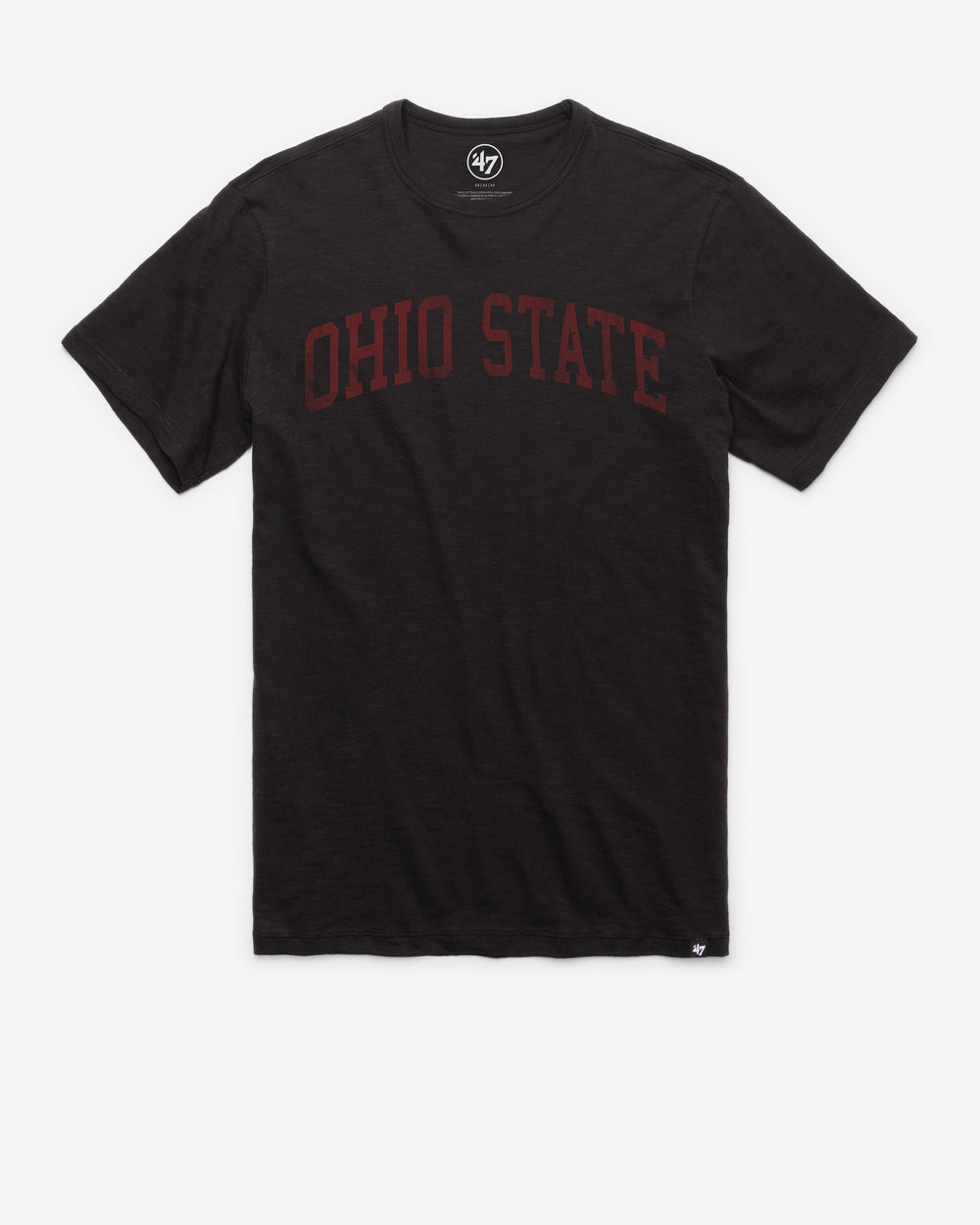 OHIO STATE BUCKEYES CLASSIC BLOCK '47 SCRUM TEE JET BLACK