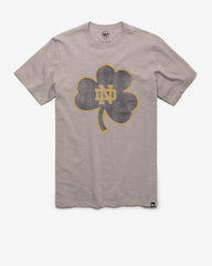 NOTRE DAME FIGHTING IRISH GRIT '47 SCRUM TEE WOLF GREY