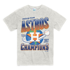 HOUSTON ASTROS 2017 WORLD SERIES ROCKER '47 VINTAGE TUBULAR TEE DUNE