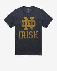 NOTRE DAME FIGHTING IRISH GRIT '47 SCRUM TEE FALL NAVY