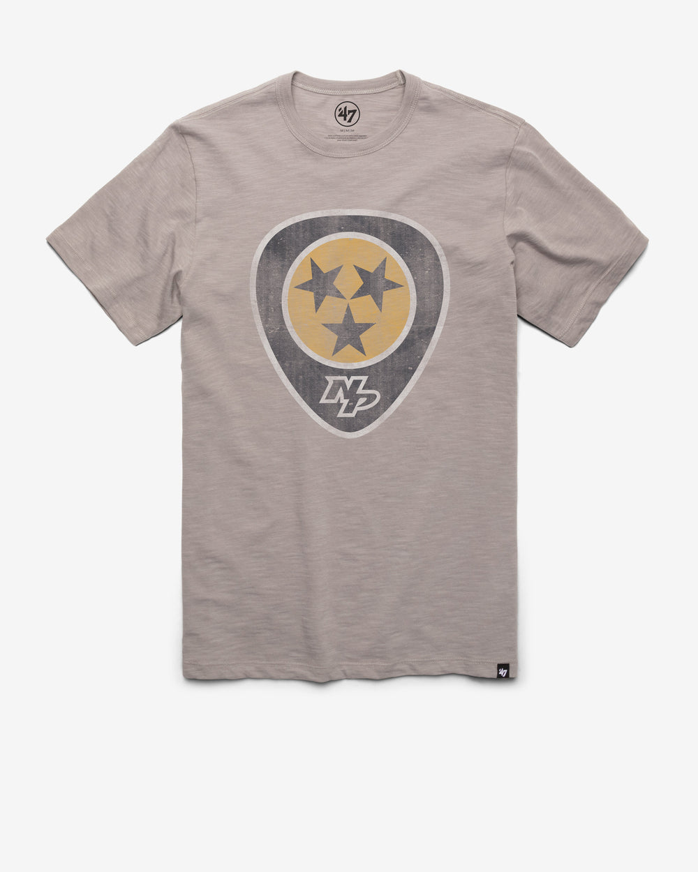 NASHVILLE PREDATORS GRIT '47 SCRUM TEE WOLF GREY
