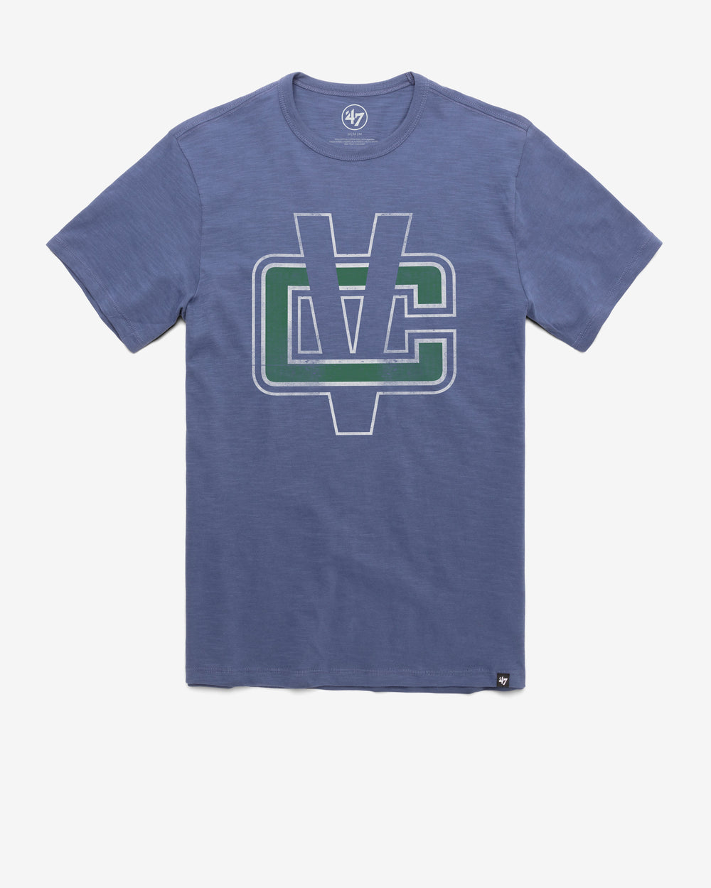VANCOUVER CANUCKS VINTAGE GRIT '47 SCRUM TEE BLEACHER BLUE