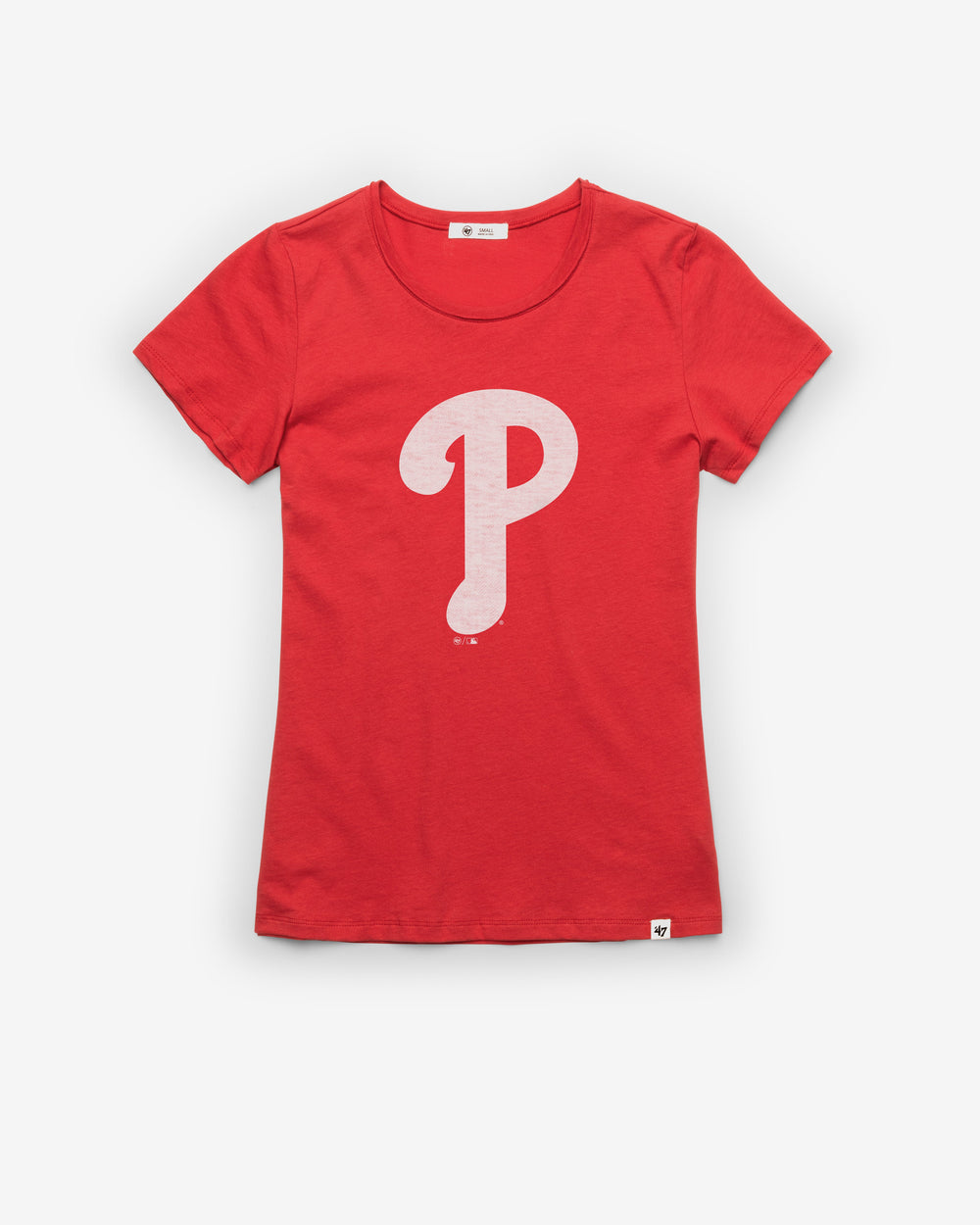 PHILADELPHIA PHILLIES PREMIER '47 FRANKIE TEE WOMENS RACER RED