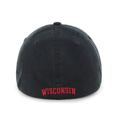 WISCONSIN BADGERS VINTAGE CLASSIC '47 FRANCHISE BLACK
