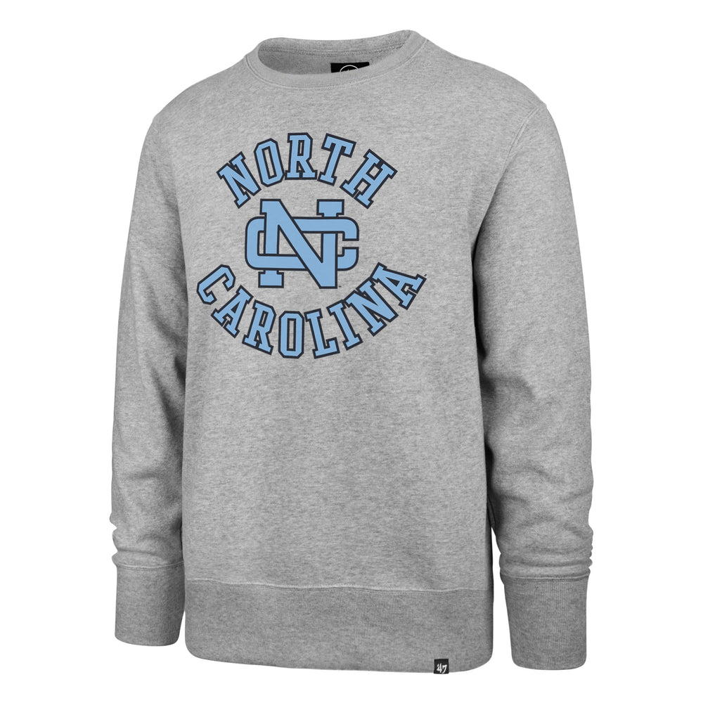 NORTH CAROLINA TAR HEELS UNC VINTAGE IMPRINT '47 HEADLINE CREW SLATE GREY
