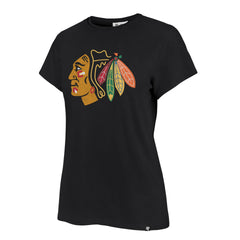 CHICAGO BLACKHAWKS PREMIER '47 FRANKIE TEE WOMENS FLINT BLACK