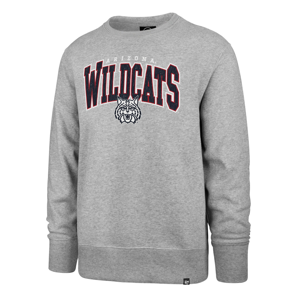 ARIZONA WILDCATS VARSITY BLOCK '47 HEADLINE CREW SLATE GREY