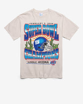 NEW YORK GIANTS SUPER BOWL GRIDIRON LOCKER '47 VINTAGE TUBULAR TEE DUNE