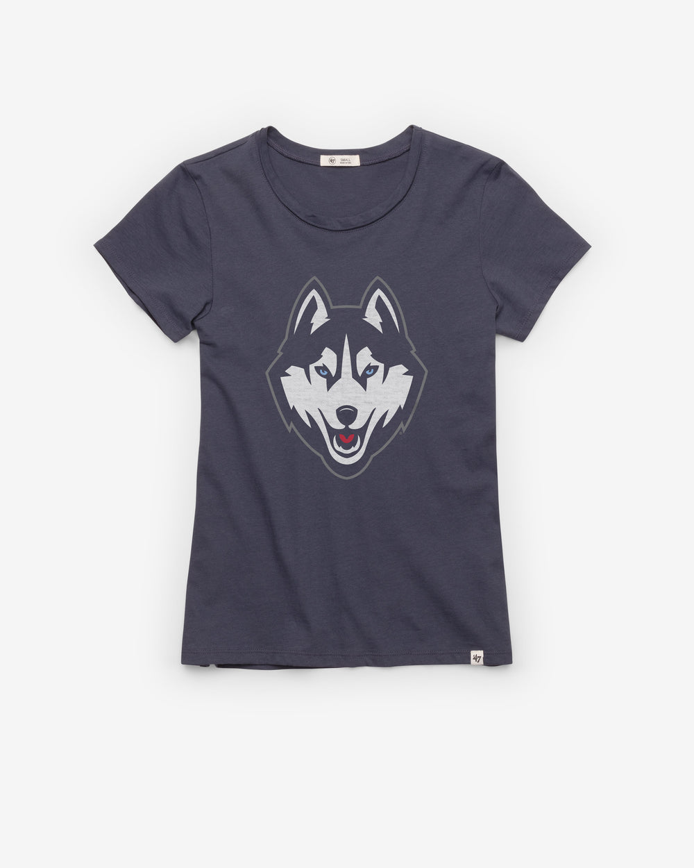 CONNECTICUT HUSKIES UCONN PREMIER '47 FRANKIE TEE WOMEN ATLAS BLUE