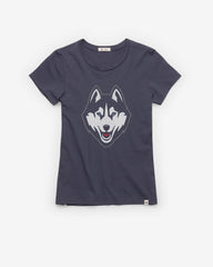 CONNECTICUT HUSKIES UCONN PREMIER '47 FRANKIE TEE WOMEN ATLAS BLUE
