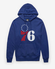 PHILADELPHIA 76ERS IMPRINT '47 HEADLINE HOOD ROYAL