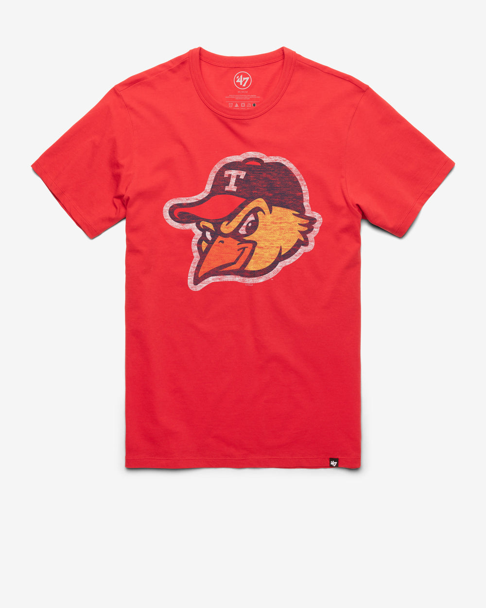 TOLEDO MUD HENS PREMIER '47 FRANKLIN TEE RACER RED