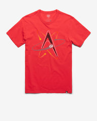 ALBUQUERQUE ISOTOPES PREMIER '47 FRANKLIN TEE RACER RED