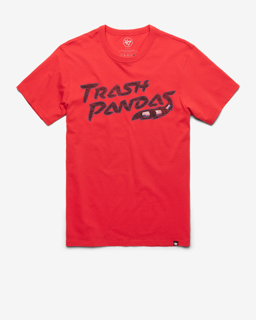 ROCKET CITY TRASH PANDAS PREMIER '47 FRANKLIN TEE RACER RED