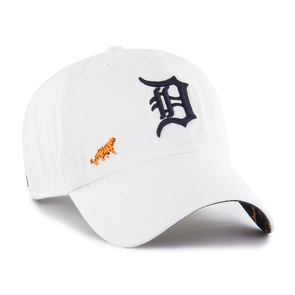 DETROIT TIGERS CONFETTI ICON '47 CLEAN UP WOMENS WHITE