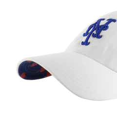 NEW YORK METS CONFETTI ICON '47 CLEAN UP WOMENS WHITE