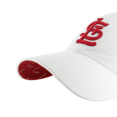 ST. LOUIS CARDINALS CONFETTI ICON '47 CLEAN UP WOMENS WHITE