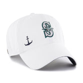 SEATTLE MARINERS CONFETTI ICON '47 CLEAN UP WOMENS WHITE
