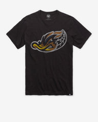 AKRON RUBBERDUCKS GRIT '47 SCRUM TEE JET BLACK