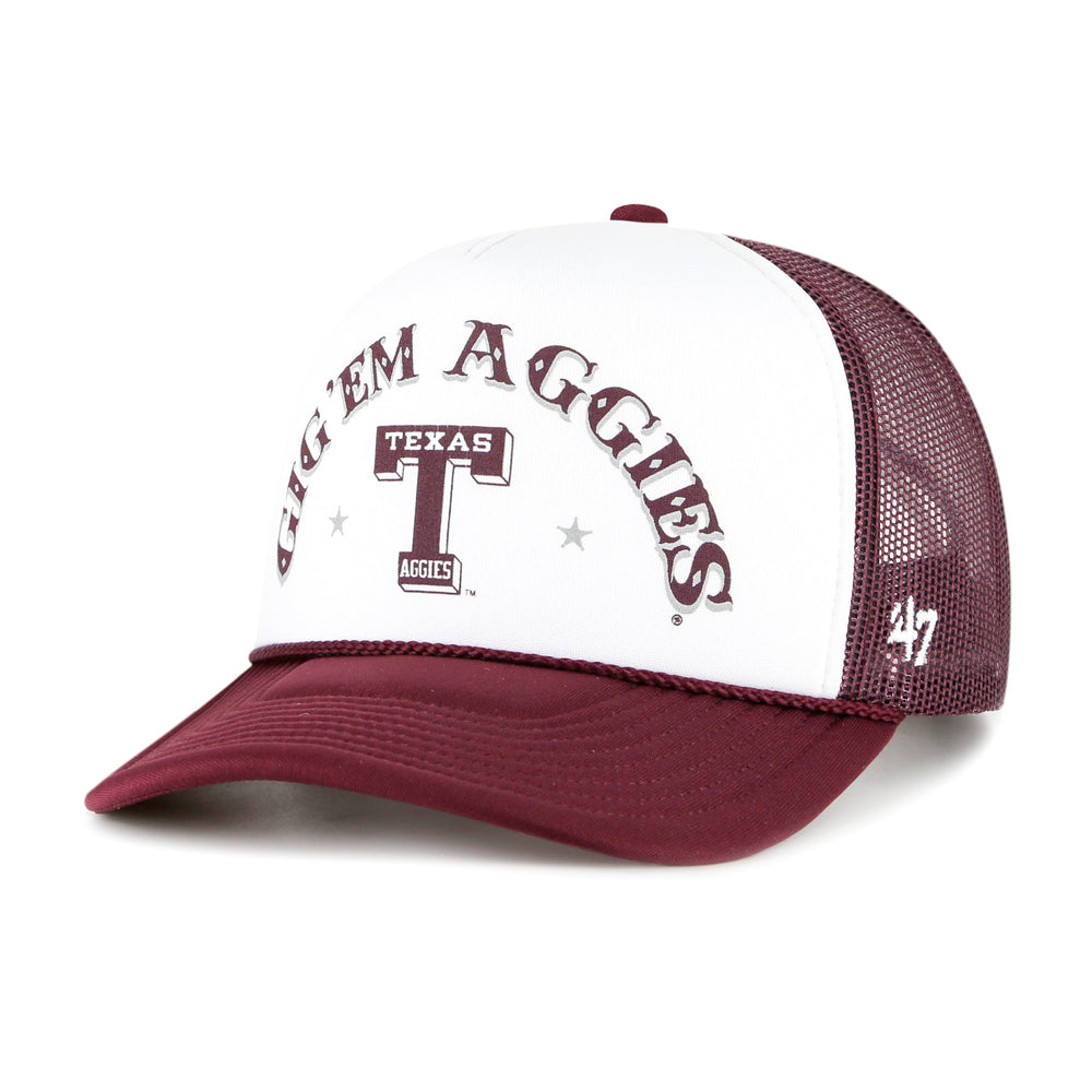 TEXAS A&M AGGIES VINTAGE ARTICLE '47 TRUCKER DARK MAROON