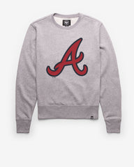 ATLANTA BRAVES IMPRINT '47 HEADLINE CREW SLATE GREY
