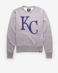 KANSAS CITY ROYALS IMPRINT '47 HEADLINE CREW SLATE GREY