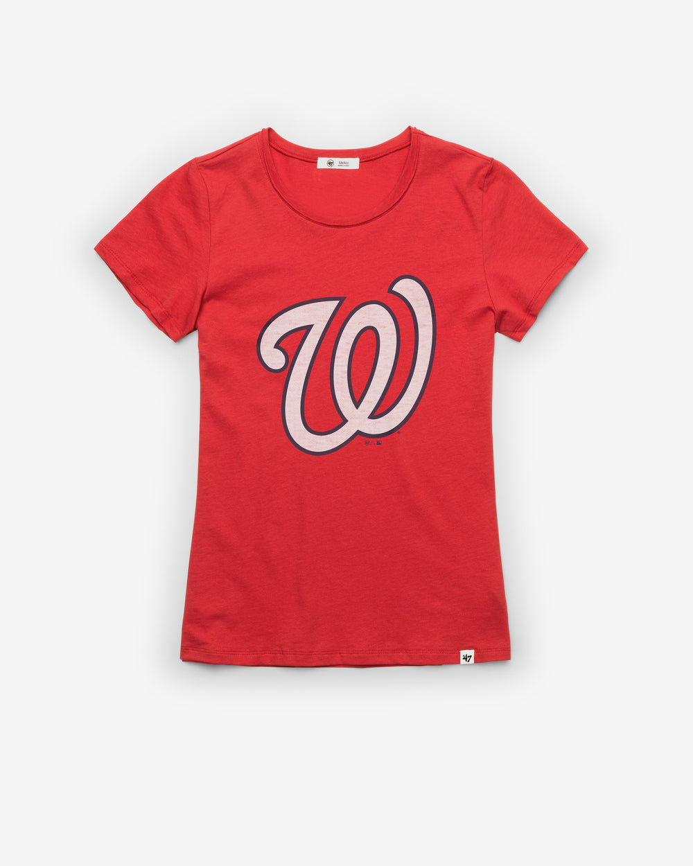 WASHINGTON NATIONALS PREMIER '47 FRANKIE TEE WOMENS RACER RED