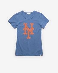 NEW YORK METS PREMIER '47 FRANKIE TEE WOMENS CADET BLUE