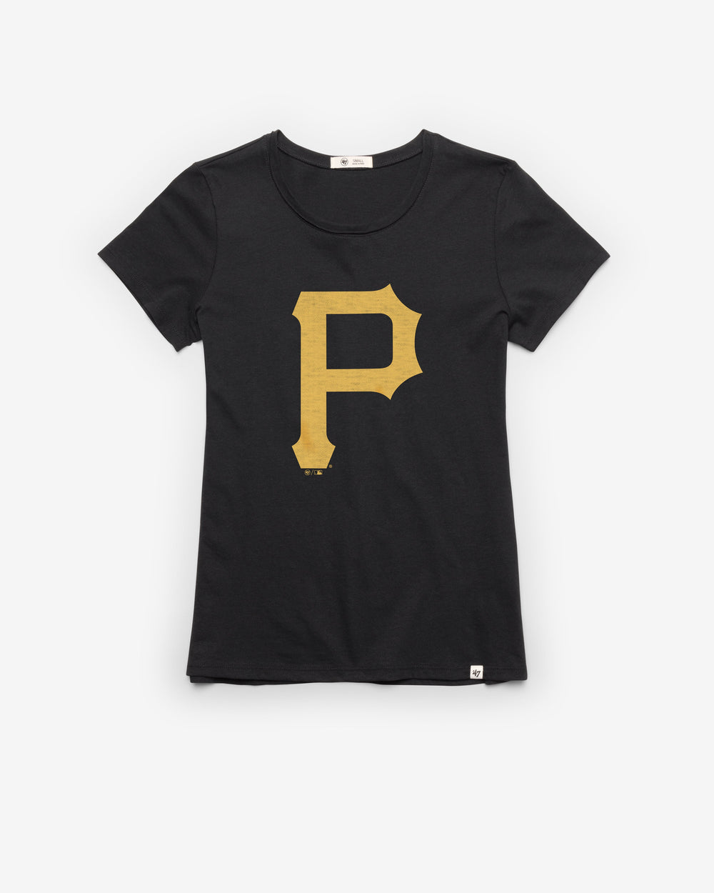 PITTSBURGH PIRATES PREMIER '47 FRANKIE TEE WOMENS FLINT BLACK