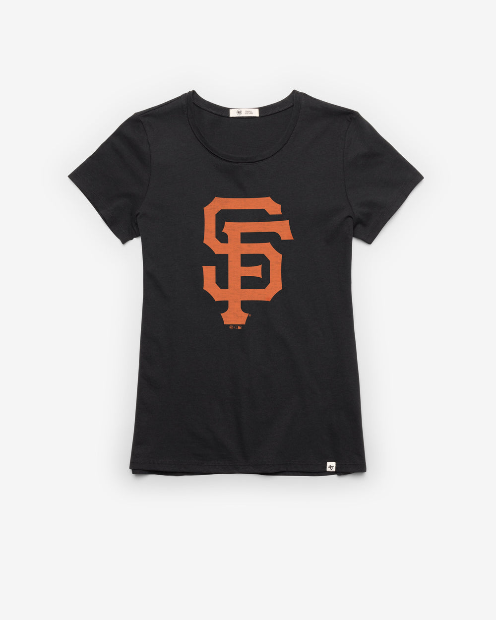 SAN FRANCISCO GIANTS PREMIER '47 FRANKIE TEE WOMENS FLINT BLACK