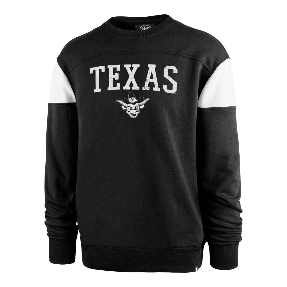 TEXAS LONGHORNS VINTAGE GROUNDBREAK '47 ONSET CREW FLINT BLACK