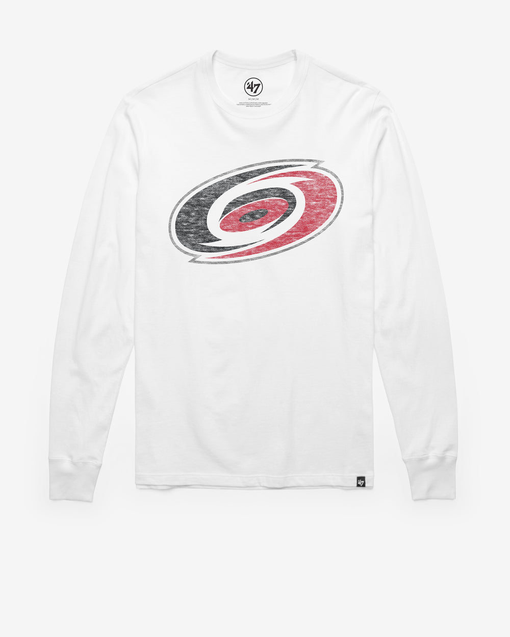 CAROLINA HURRICANES PREMIER '47 FRANKLIN LONG SLEEVE TEE WHITE WASH