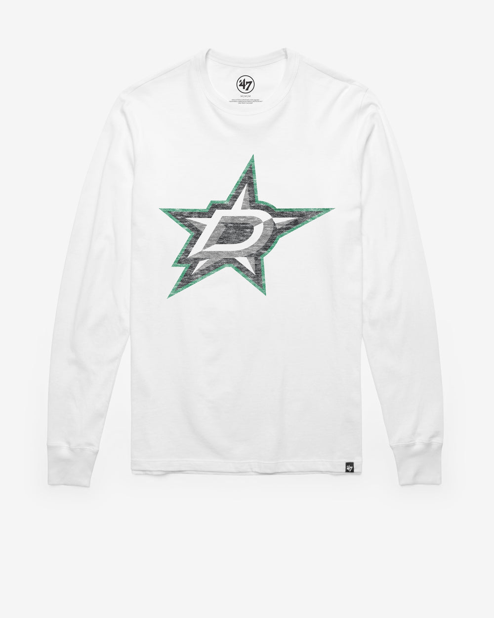 DALLAS STARS PREMIER '47 FRANKLIN LONG SLEEVE TEE WHITE WASH