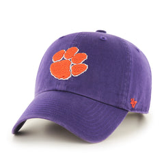 CLEMSON TIGERS '47 CLEAN UP PURPLE