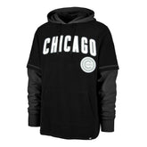 CHICAGO CUBS METEORITE '47 SHORTSTOP PULLOVER HOOD JET BLACK