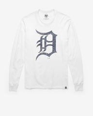 DETROIT TIGERS PREMIER '47 FRANKLIN LONG SLEEVE TEE WHITE WASH