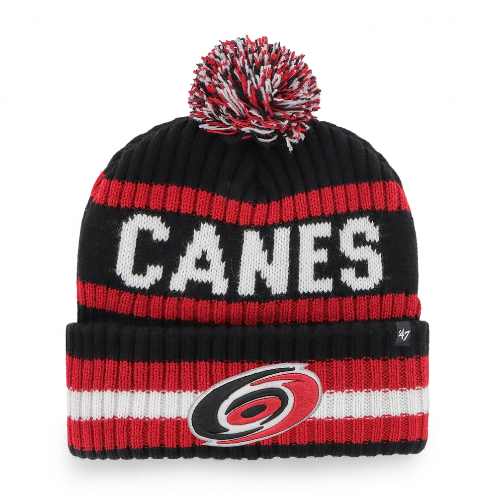 CAROLINA HURRICANES BERING '47 CUFF KNIT BLACK