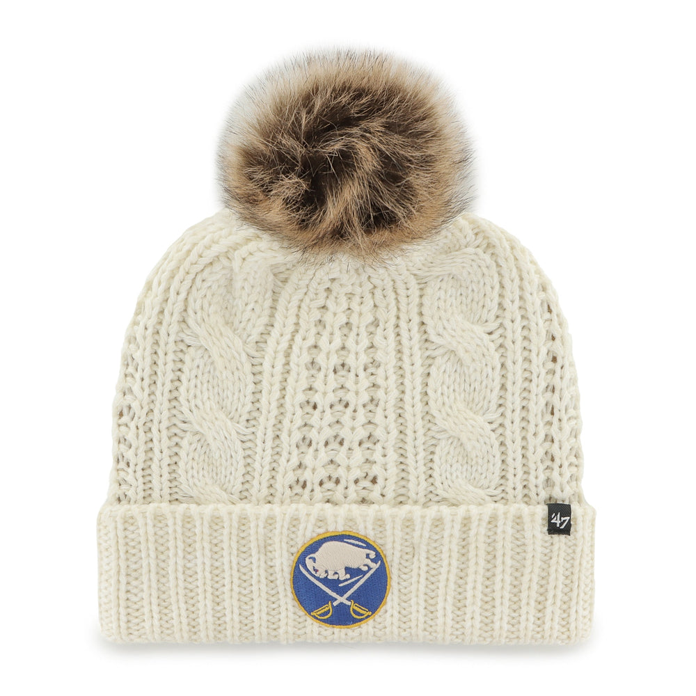 BUFFALO SABRES MEEKO '47 CUFF KNIT WOMENS WHITE