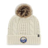 BUFFALO SABRES MEEKO '47 CUFF KNIT WOMENS WHITE