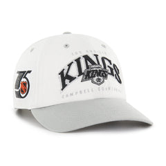 LOS ANGELES KINGS VINTAGE RETRO FREEZE '47 CLEAN UP MF MID FIT RAW WHITE