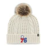 PHILADELPHIA 76ERS '47 MEEKO CUFF KNIT WHITE