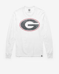 GEORGIA BULLDOGS PREMIER '47 FRANKLIN LONG SLEEVE TEE WHITE WASH