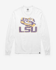 LOUISIANA STATE TIGERS LSU PREMIER '47 FRANKLIN LONG SLEEVE TEE WHITE WASH