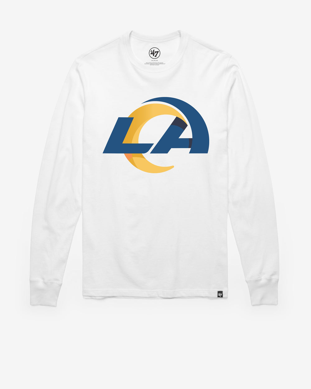 LOS ANGELES RAMS PREMIER '47 FRANKLIN LONG SLEEVE TEE WHITE WASH