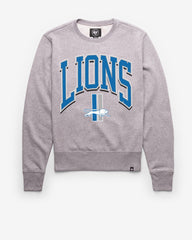 DETROIT LIONS HISTORIC WALK TALL '47 HEADLINE CREW SLATE GREY