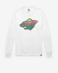 MINNESOTA WILD PREMIER '47 FRANKLIN LONG SLEEVE TEE WHITE WASH