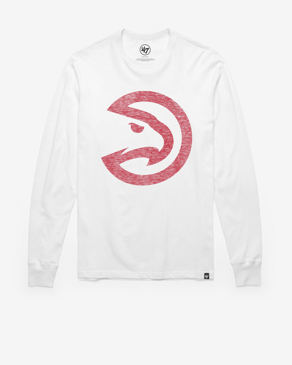 ATLANTA HAWKS PREMIER '47 FRANKLIN LONG SLEEVE TEE WHITE WASH